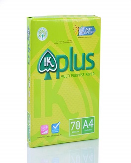 IK Plus Multi Purpose Paper A4 80GSM, Wholesale A4 A3 Papers